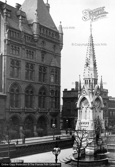 Photo of Birmingham, Chamberlain Square 1896