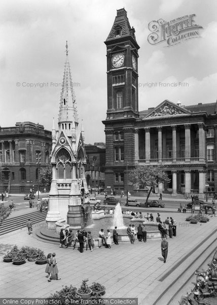 Photo of Birmingham, Chamberlain Square c.1960