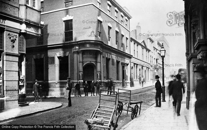 Photo of Birmingham, Cherry Street, Corner Of Cannon Street 1890