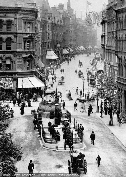 Photo of Birmingham, Corporation Street 1890