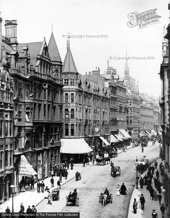 Photo of Birmingham, Corporation Street 1896