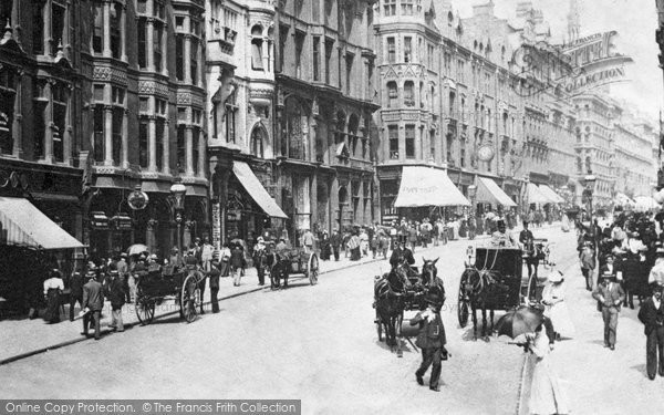 Photo of Birmingham, Corporation Street 1899