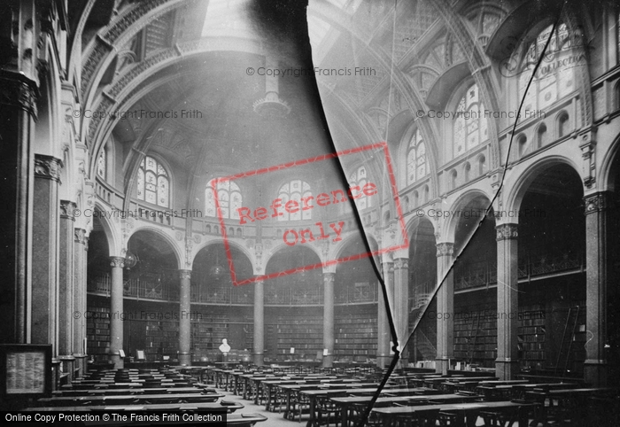 Photo of Birmingham, Free Library Interior 1896