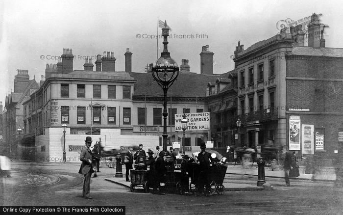 Photo of Birmingham, Old Square c.1890