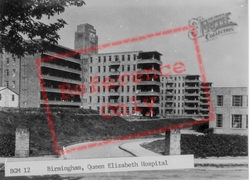Queen Elizabeth Hospital c.1955, Birmingham