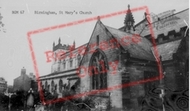 St Mary's Church c.1965, Birmingham