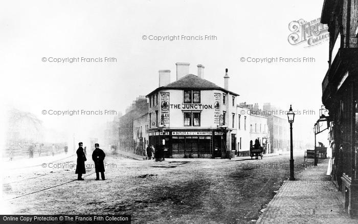Photo of Birmingham, The Junction Inn, Francis Street c.1890