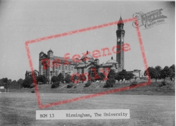 The University c.1955, Birmingham