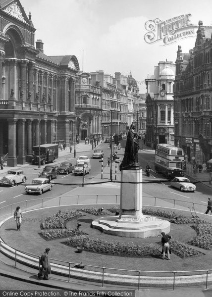 Photo of Birmingham, Victoria Square And The Council House c.1960