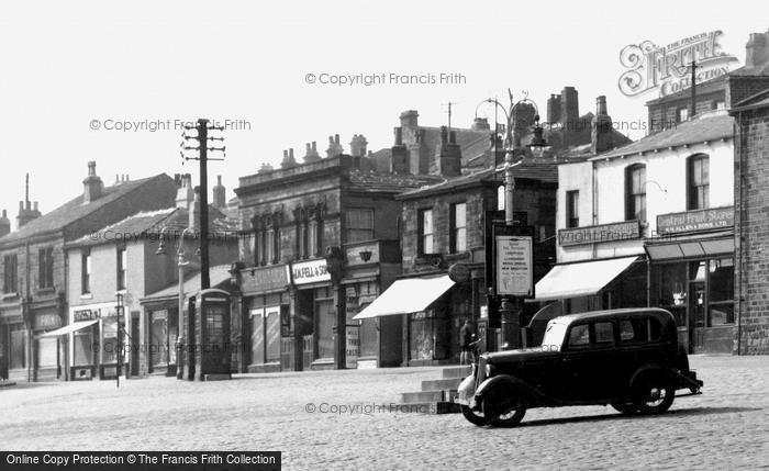 Photo of Birstall, Market Place Businesses c.1950
