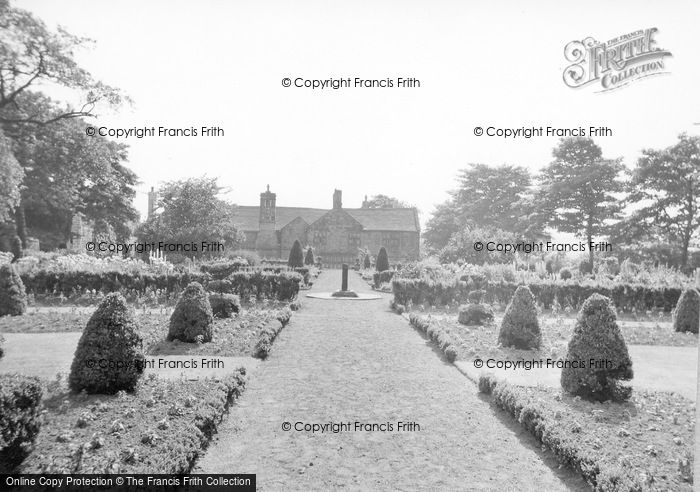 Photo of Birstall, Oakwell Hall, The Gardens c.1950