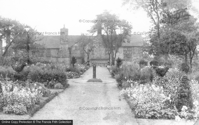 Photo of Birstall, Oakwell Hall, The Gardens c.1950