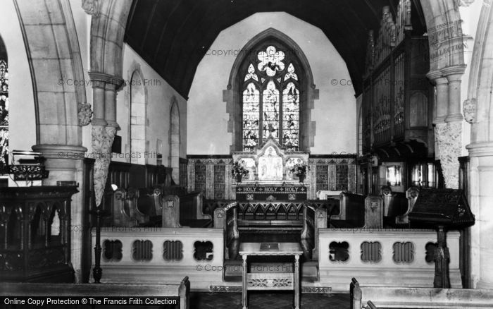 Photo of Birstwith, The Church Interior c.1960