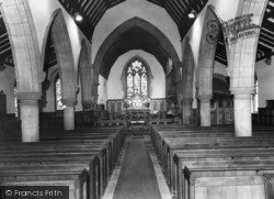 The Church Interior c.1960, Birstwith