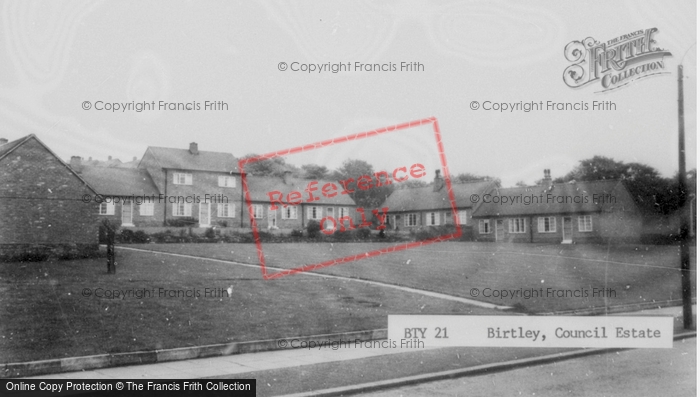 Photo of Birtley, Council Estate c.1955
