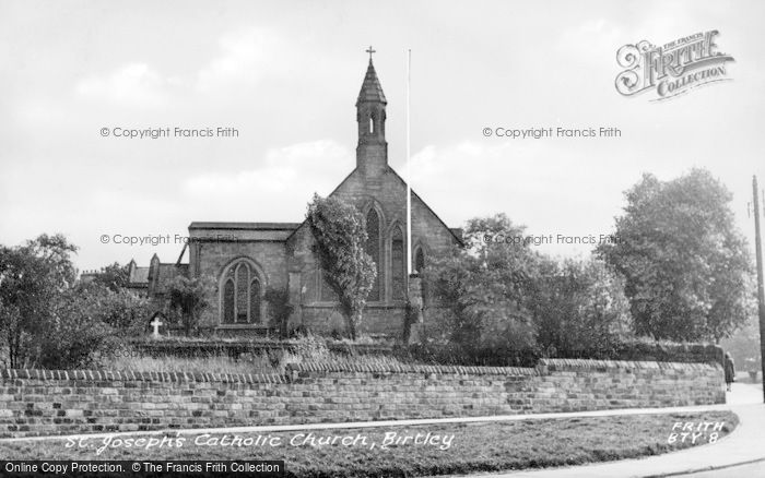 Photo of Birtley, St Joseph's Catholic Church c.1955