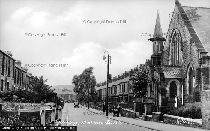 Photo of Birtley, Station Lane c.1955