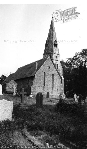 Photo of Biscovey, St Mary's Parish Church c.1955