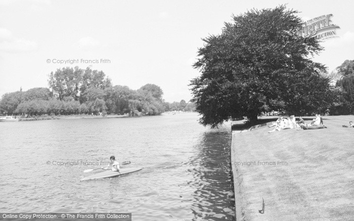 Photo of Bisham, Abbey, The River 1965