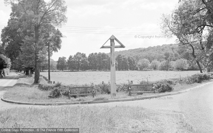 Photo of Bisham, Memorial Corner 1956