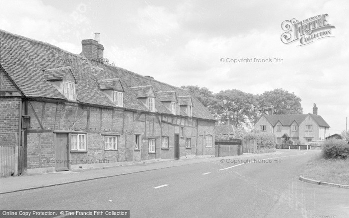 Photo of Bisham, Old Cottages 1956