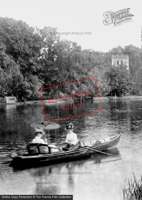 Photo of Bisham, River And All Saints Church 1890