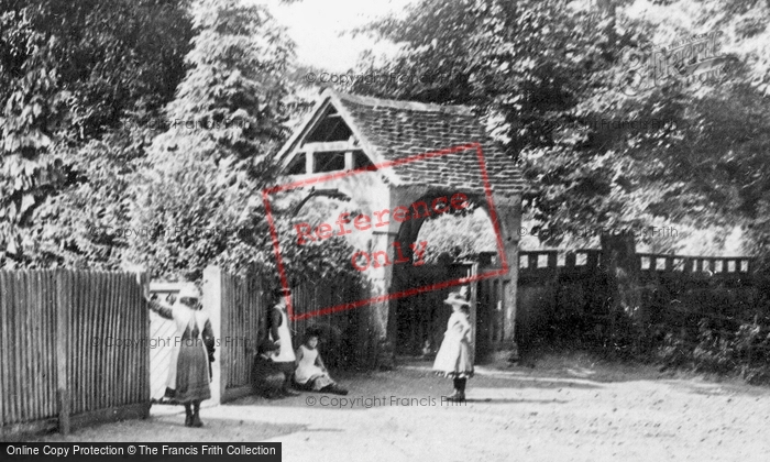Photo of Bisham, The Lychgate 1890