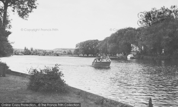 Photo of Bisham, The River From The Church 1956