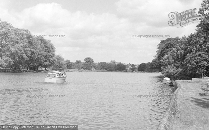 Photo of Bisham, The River From The Church 1956