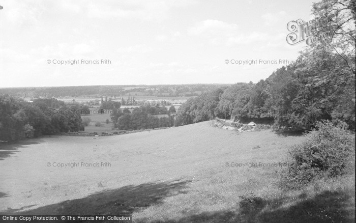 Photo of Bisham, View From Bisham Hill 1956