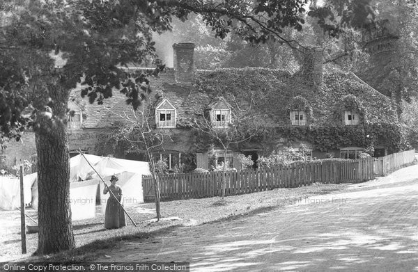 Photo of Bisham, Washing Day At Wayside Cottages 1890