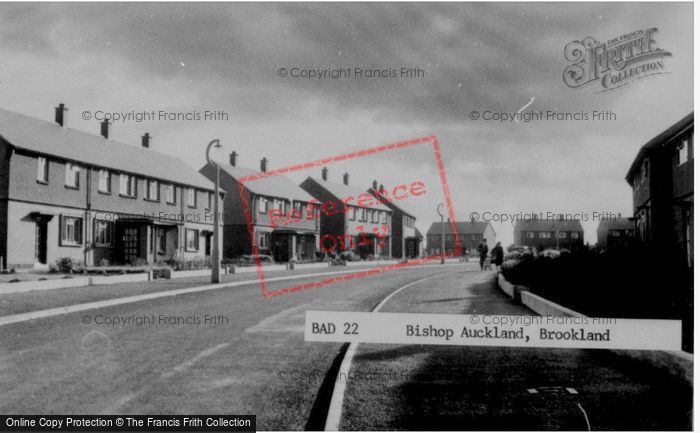 Photo of Bishop Auckland, Brookland c.1960