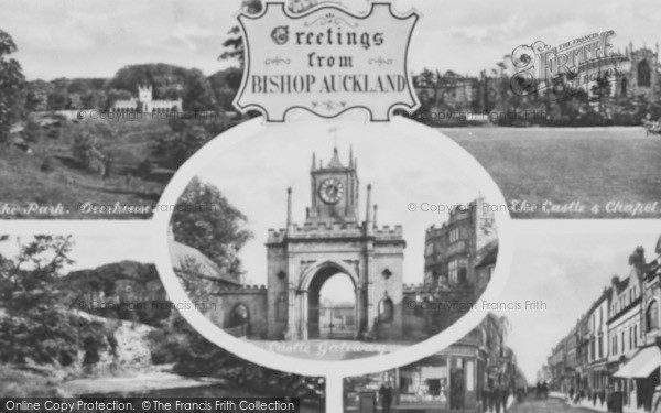 Photo of Bishop Auckland, Composite c.1910