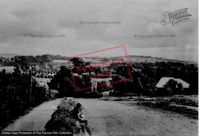 Photo of Bishop Auckland, From Clarence Street 1929