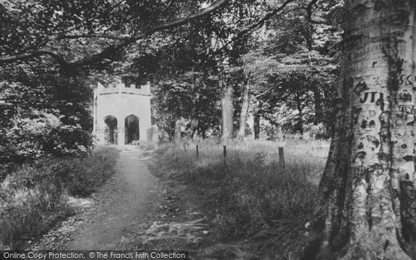 Photo of Bishop Auckland, Park, Wishing Temple 1914