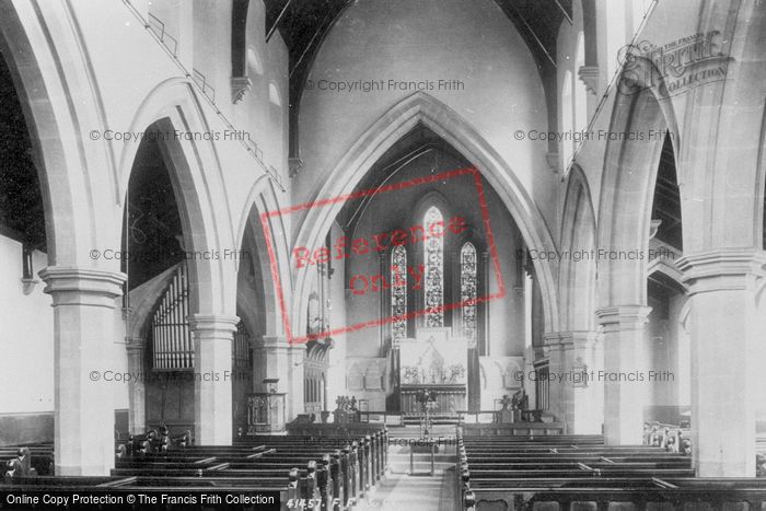 Photo of Bishop Auckland, St Anne's Church Interior 1898