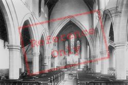 St Anne's Church Interior 1898, Bishop Auckland