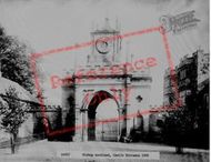 The Castle Entrance c.1886, Bishop Auckland