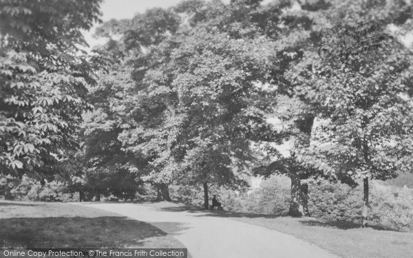 Photo of Bishop Auckland, The Park 1929