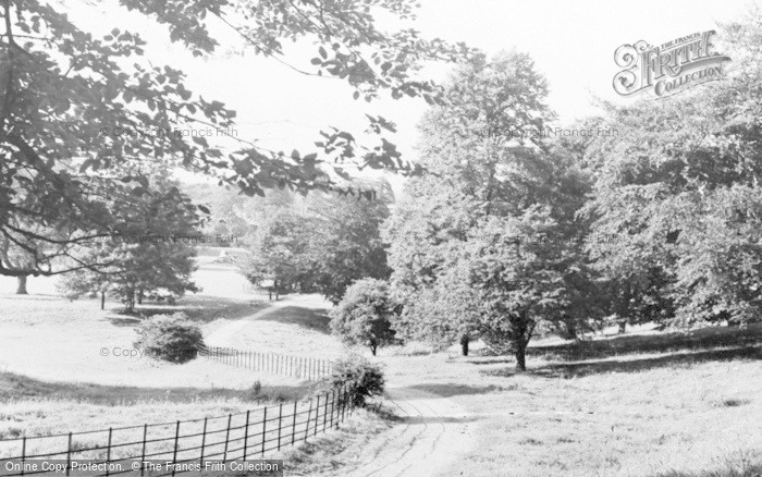 Photo of Bishop Auckland, The Park c.1955