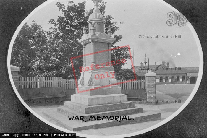 Photo of Bishop Auckland, War Memorial 1923