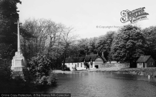 Photo of Bishop Burton, The Village c.1955