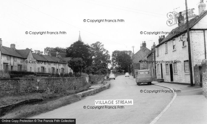 Photo of Bishop Monkton, The Village Stream c.1960