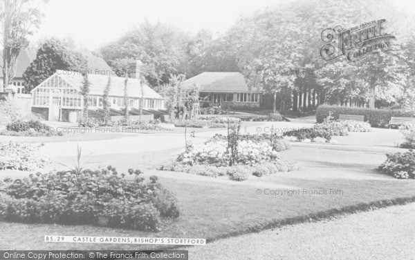 Photo of Bishop's Stortford, Castle Gardens c.1955