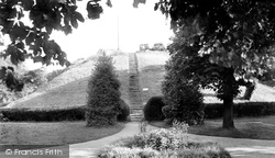 Castle Mound c.1955, Bishop's Stortford