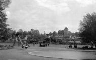 Children's Playground c.1960, Bishop's Stortford