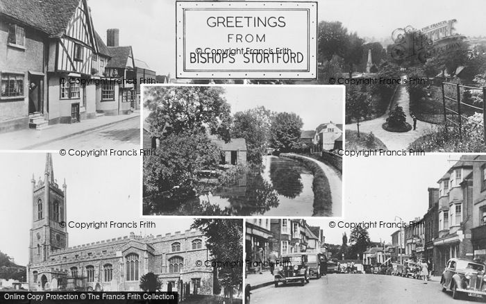 Photo of Bishop's Stortford, Composite c.1950