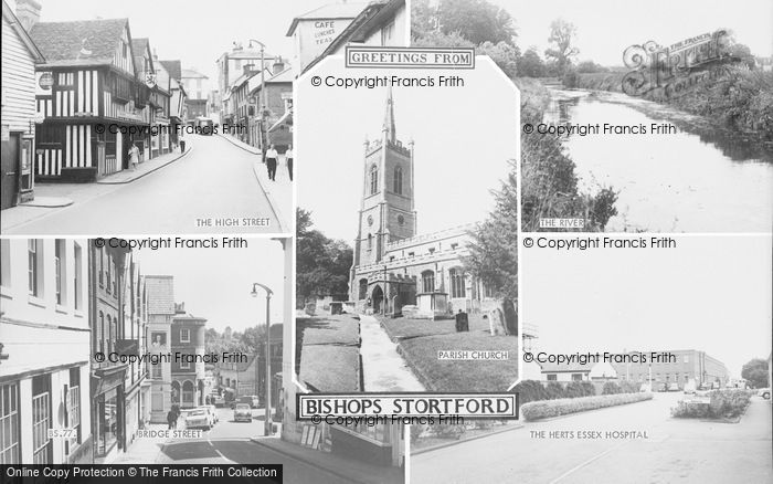 Photo of Bishop's Stortford, Composite c.1965