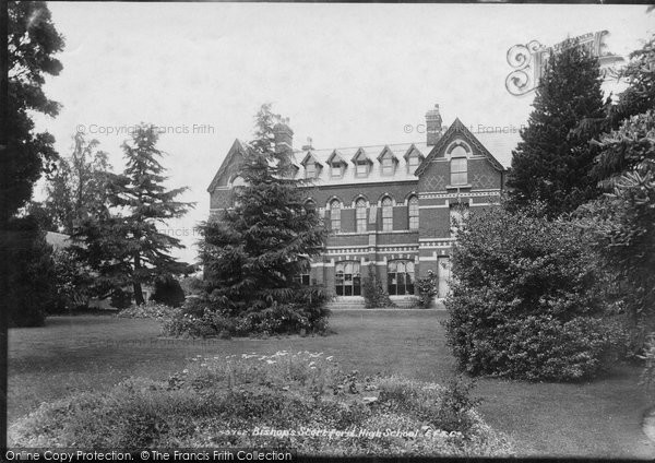 Photo of Bishop's Stortford, High School 1903