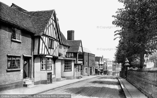Photo of Bishop's Stortford, High Street 1922